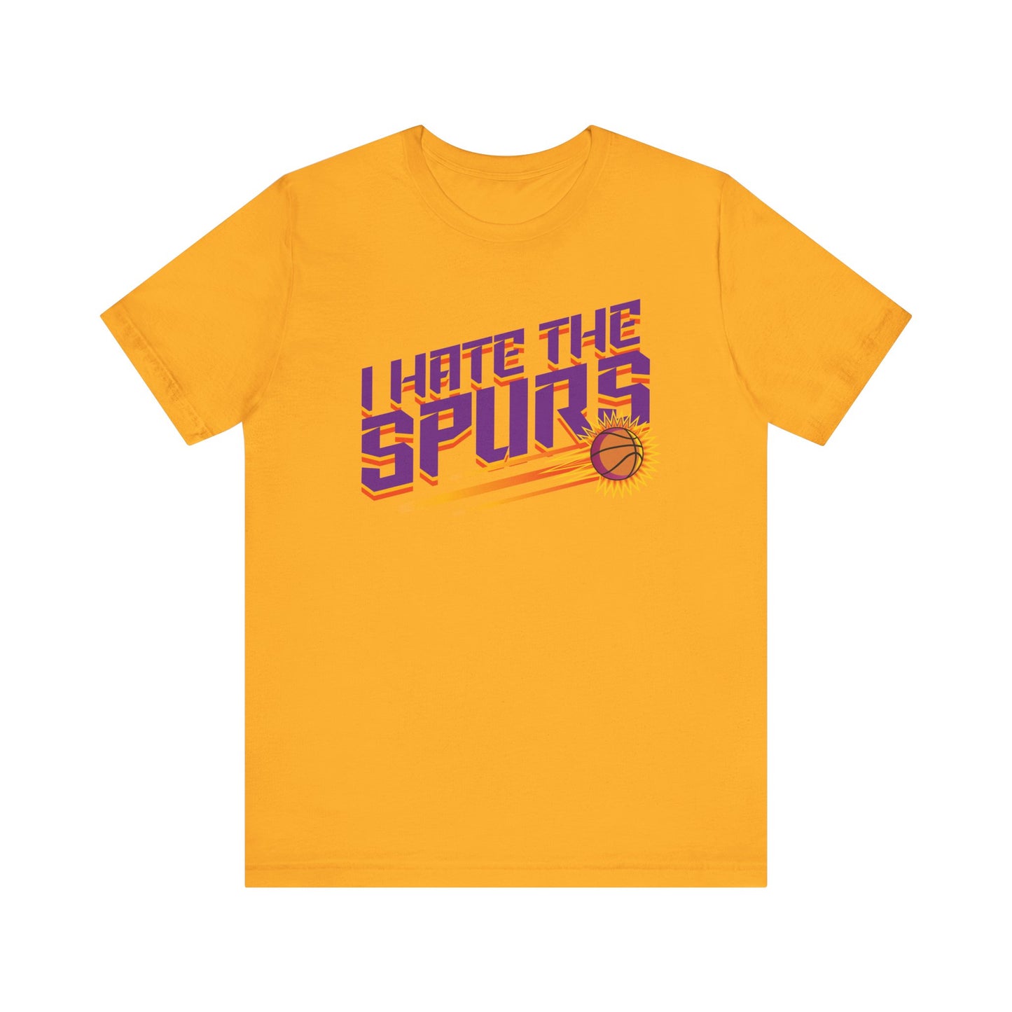 I Hate The Spurz (for Phoenix fans) - Unisex Jersey Short Sleeve Tee