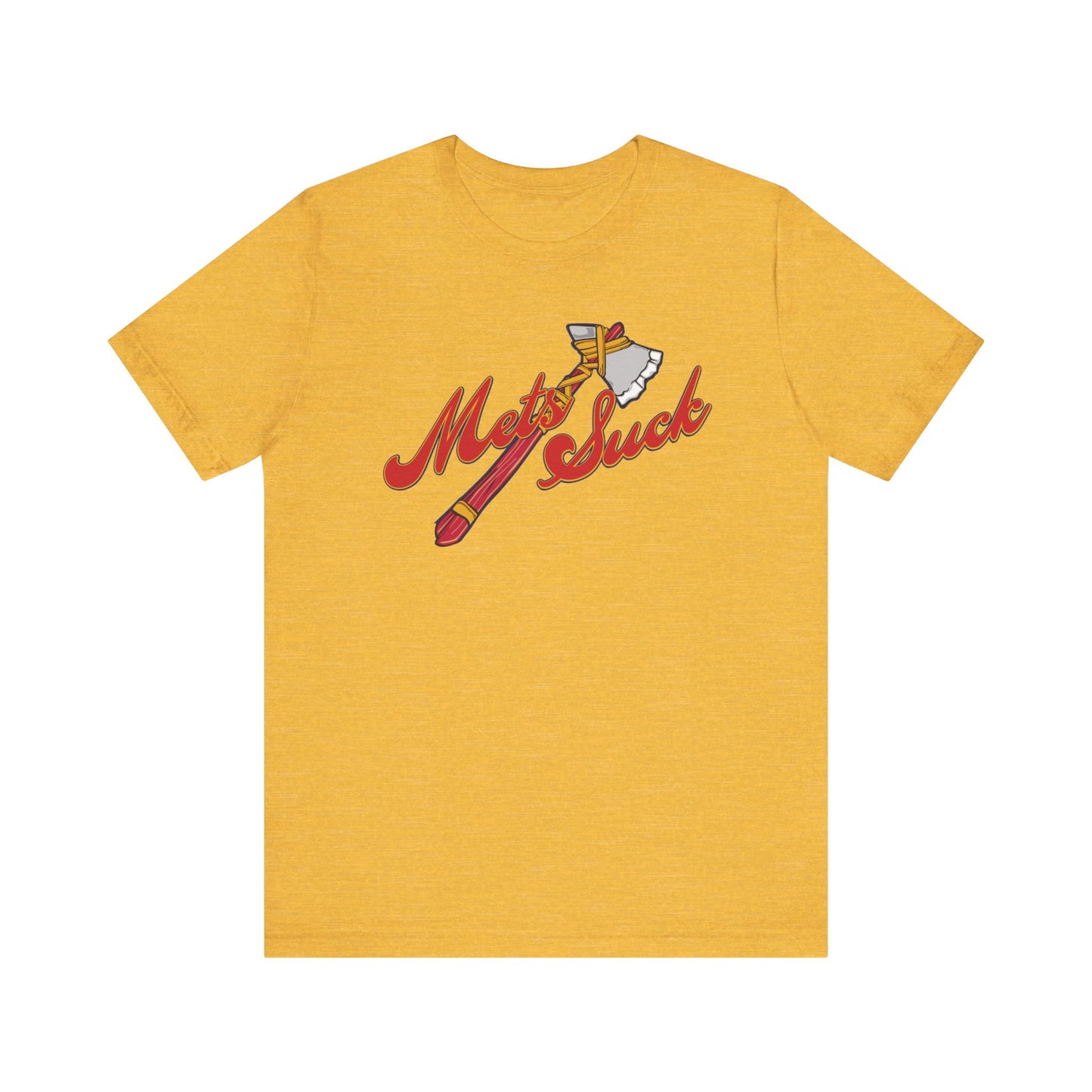 The Metros Suck (for Atlanta Braves fans) - Unisex Jersey Short Sleeve Tee