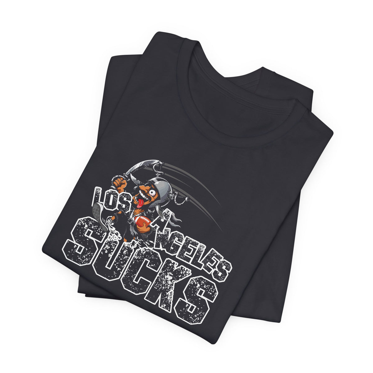L.A. sux (for Las Vegas fans) - Unisex Jersey Short Sleeve Tee