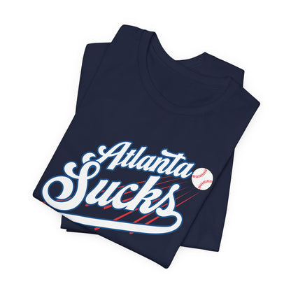 Atlanta Sucks (for L.A. fans) - Unisex Jersey Short Sleeve Tee