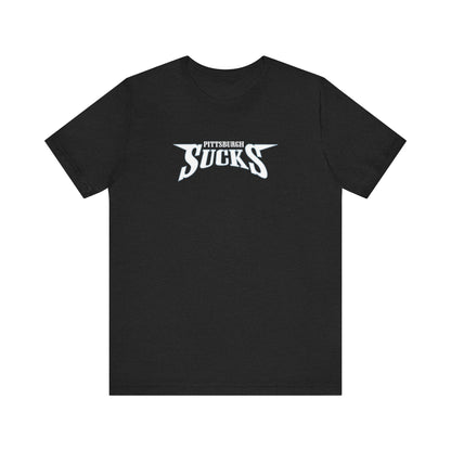 Pittsburgh Sux (for Philadelphia fans) - Unisex Jersey Short Sleeve Tee