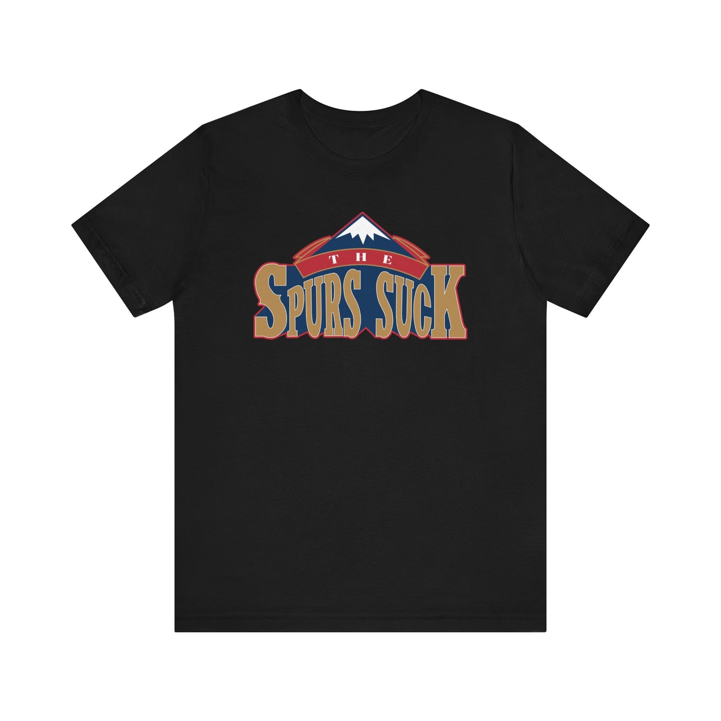 The Spuhrz Suck (for Denver fans) - Unisex Jersey Short Sleeve Tee