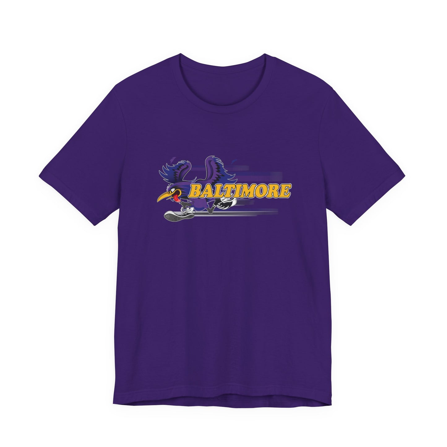 Gas Pump Raven (for Baltimore fans) - Unisex Jersey Short Sleeve Tee