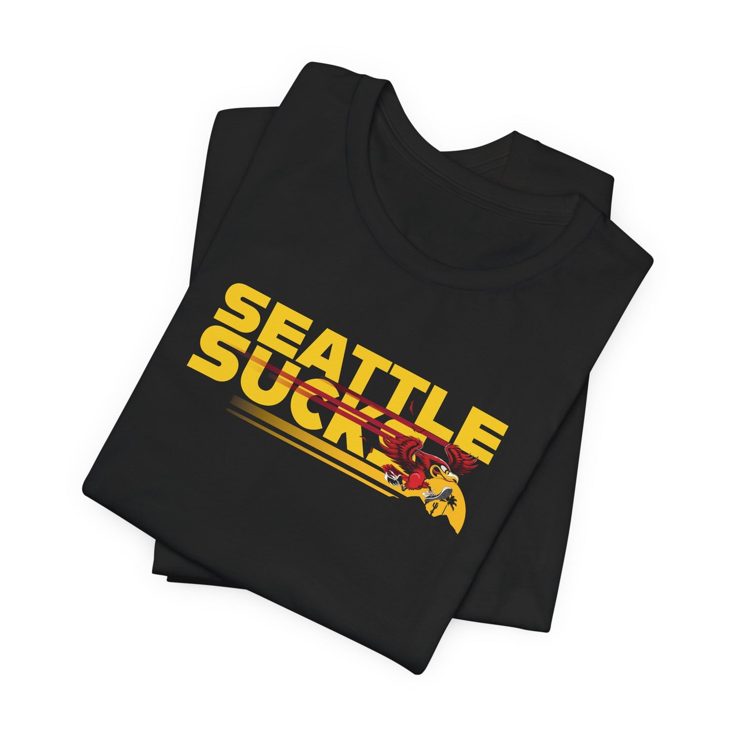 Seattle Sucks (for Arizona fans) - Unisex Jersey Short Sleeve Tee