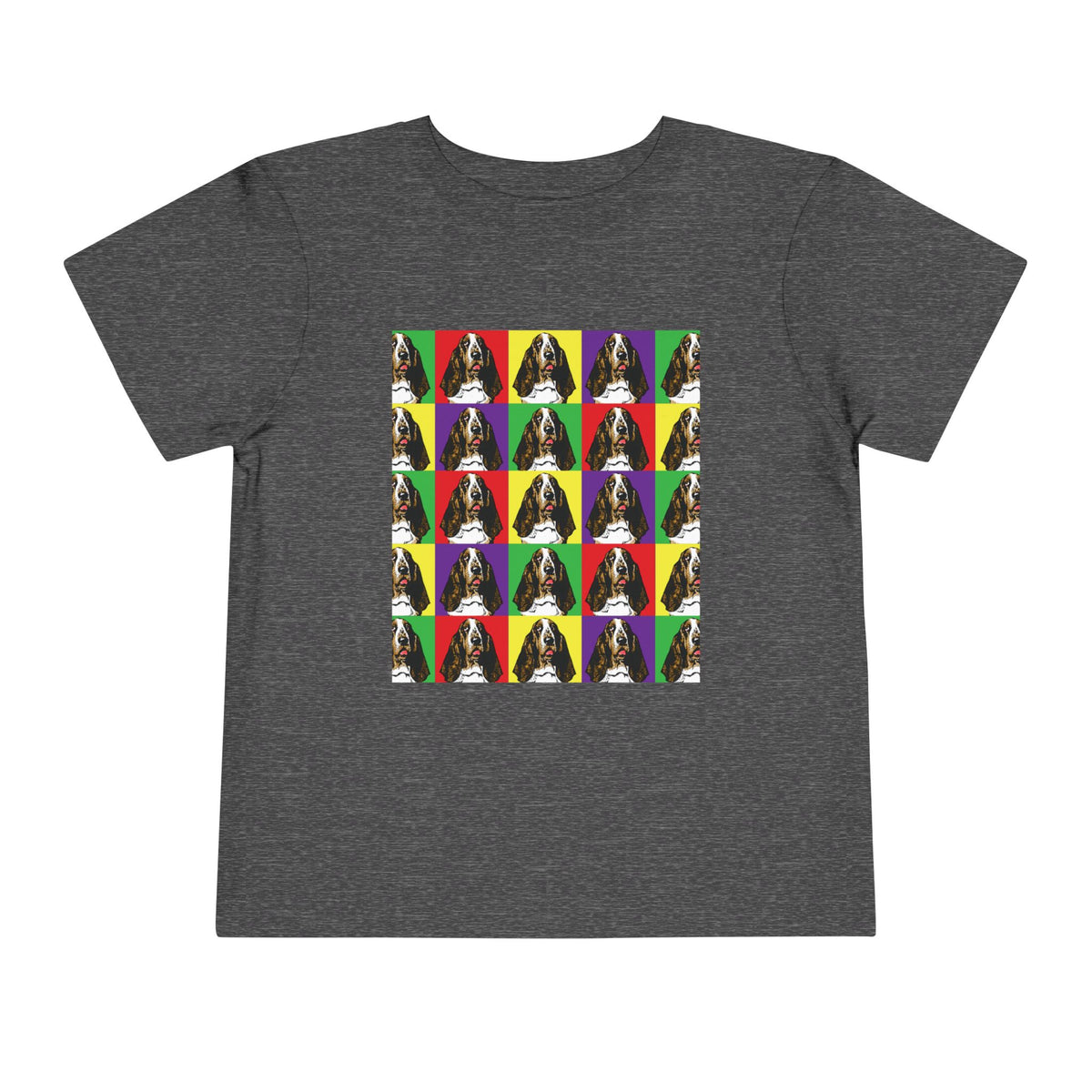 Basset Hound Pop Art - Toddler Tee