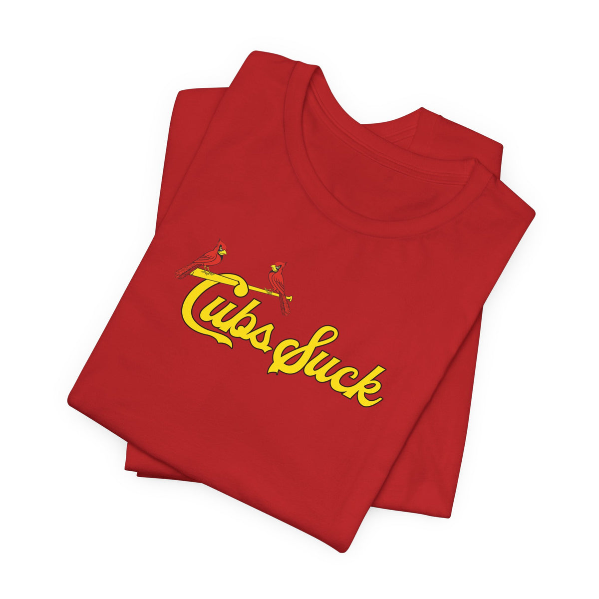 Cubs Suck (for St. Louis fans) - Unisex Jersey Short Sleeve Tee