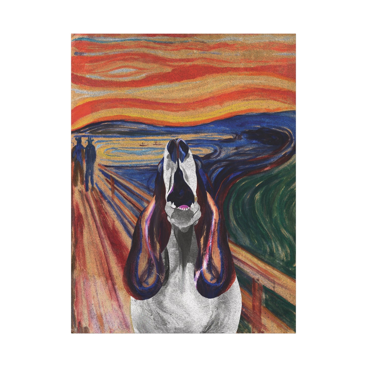 The Howl (The Scream, Basset Hound Parody) - Perfect for Animal Lovers