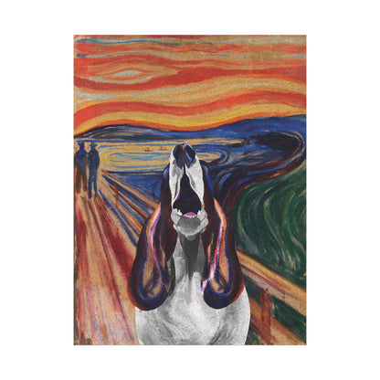 The Howl (The Scream, Basset Hound Parody) - Perfect for Animal Lovers