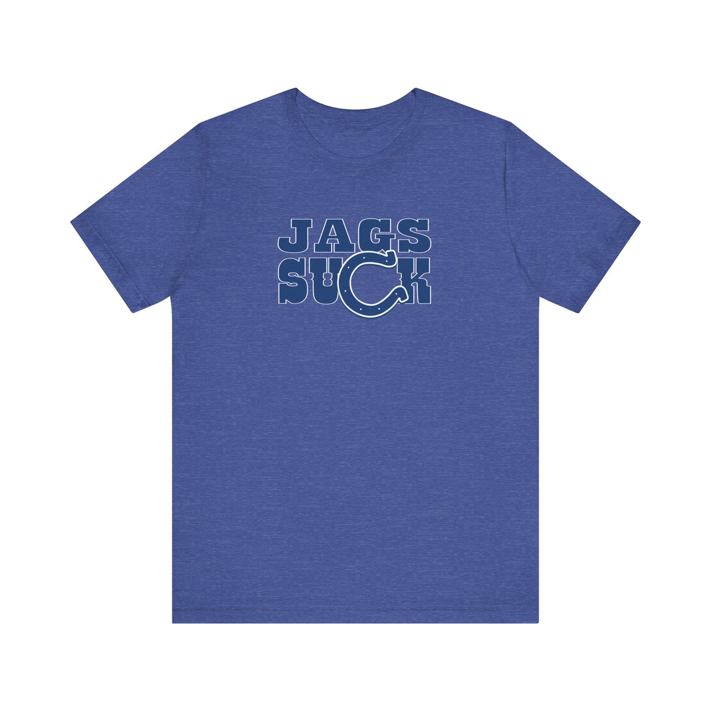 Jacksonville Sux (for Indianapolis fans) - Unisex Jersey Short Sleeve Tee