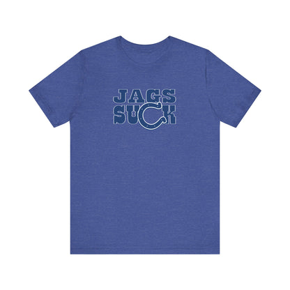 Jacksonville Sux (for Indianapolis fans) - Unisex Jersey Short Sleeve Tee