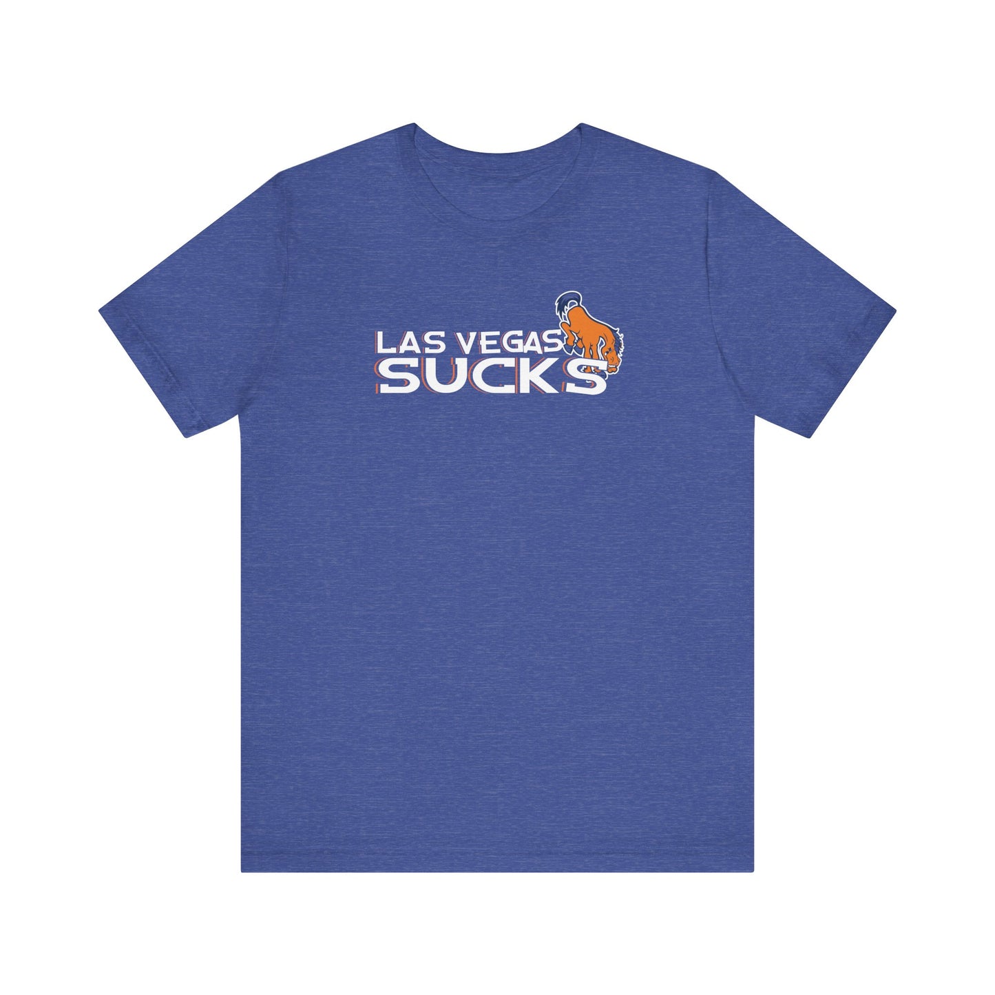 Vegas Sucks (for Denver fans) - Unisex Jersey Short Sleeve Tee