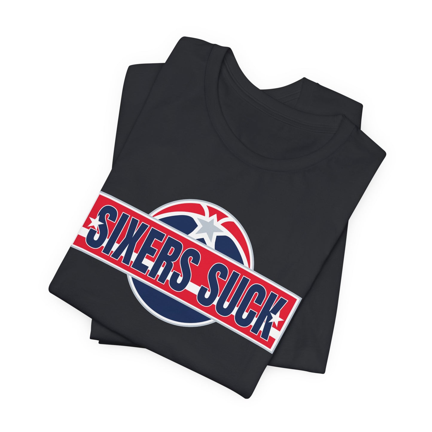6ers Suck (for DC fans) - Unisex Jersey Short Sleeve Tee