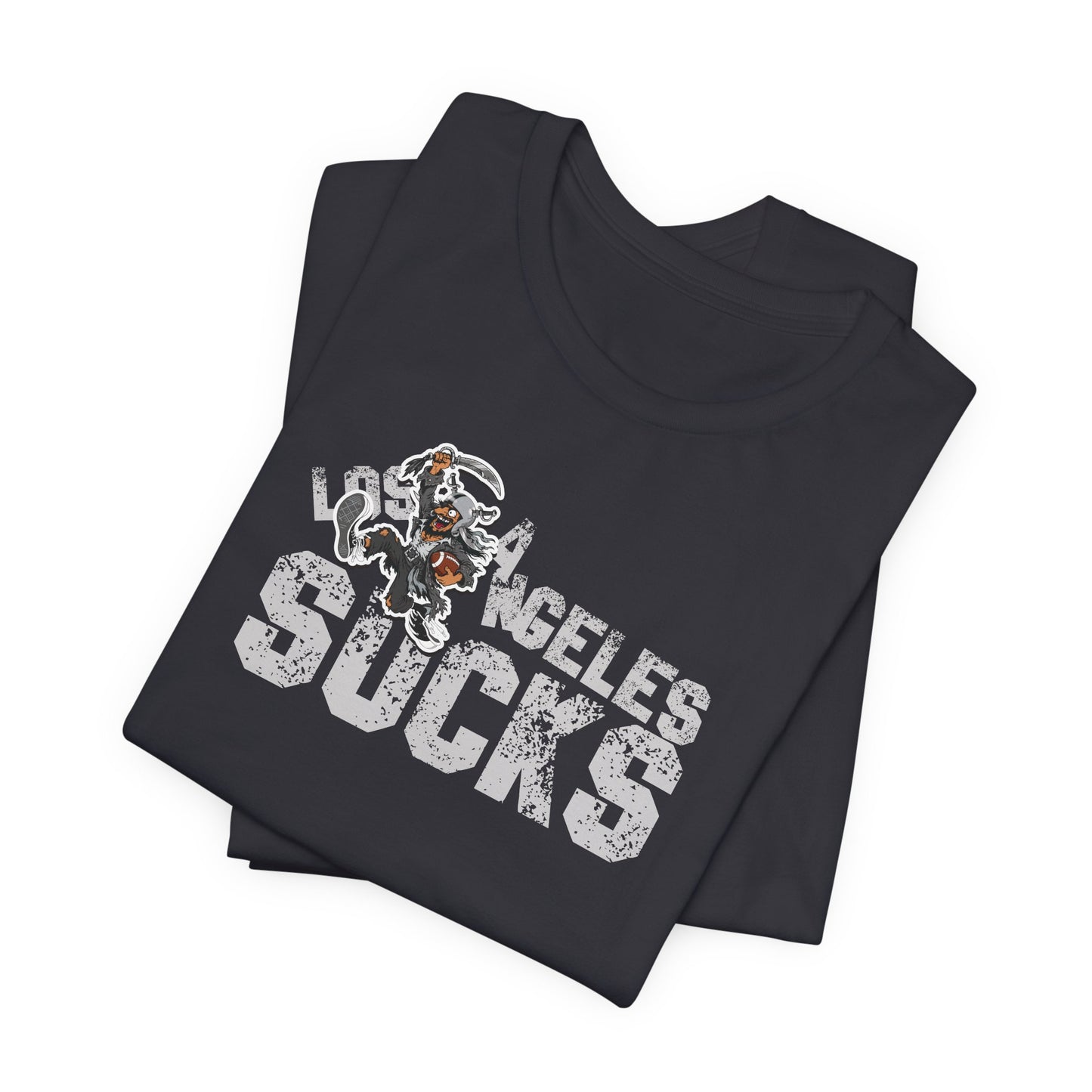 L.A. sux (for Las Vegas fans) - Unisex Jersey Short Sleeve Tee
