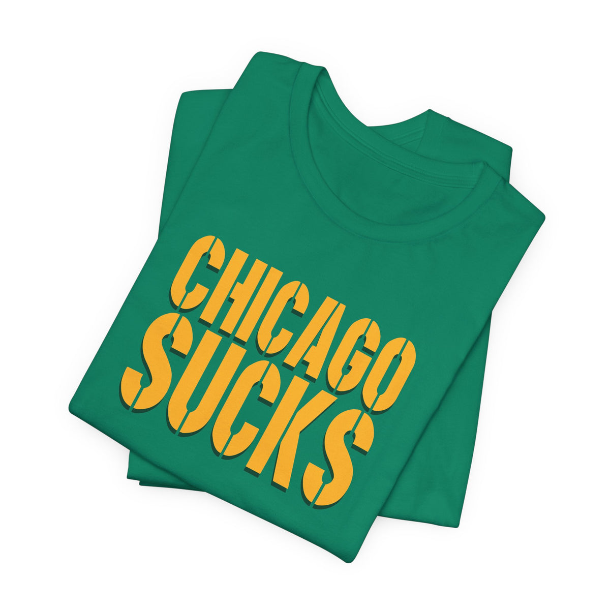 Chicago Sucks (for Green Bay fans) - Unisex Jersey Short Sleeve Tee
