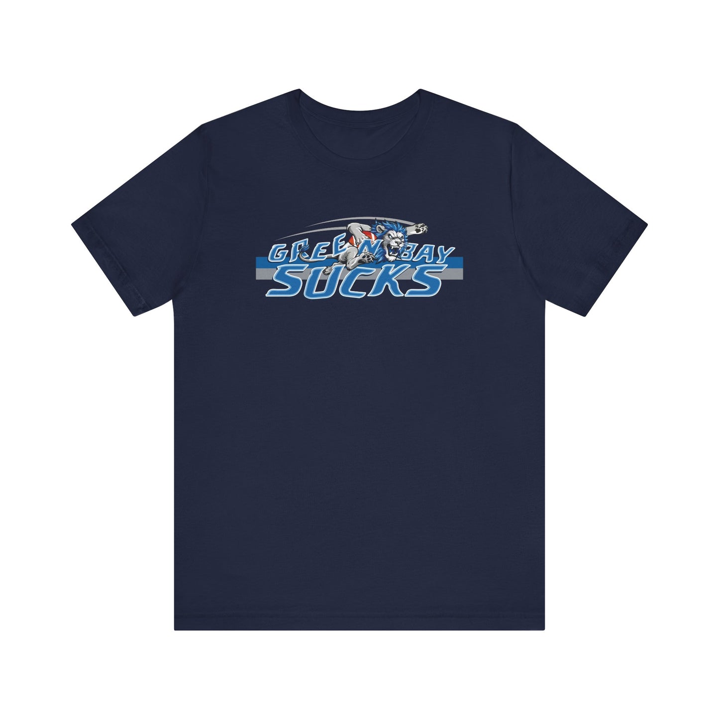 Green Bay Sux (for Detroit fans) - Unisex Jersey Short Sleeve Tee
