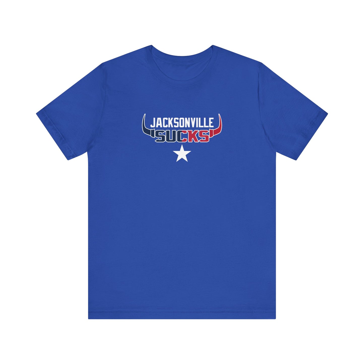 Jax Sux (for Houston fans) - Unisex Jersey Short Sleeve Tee