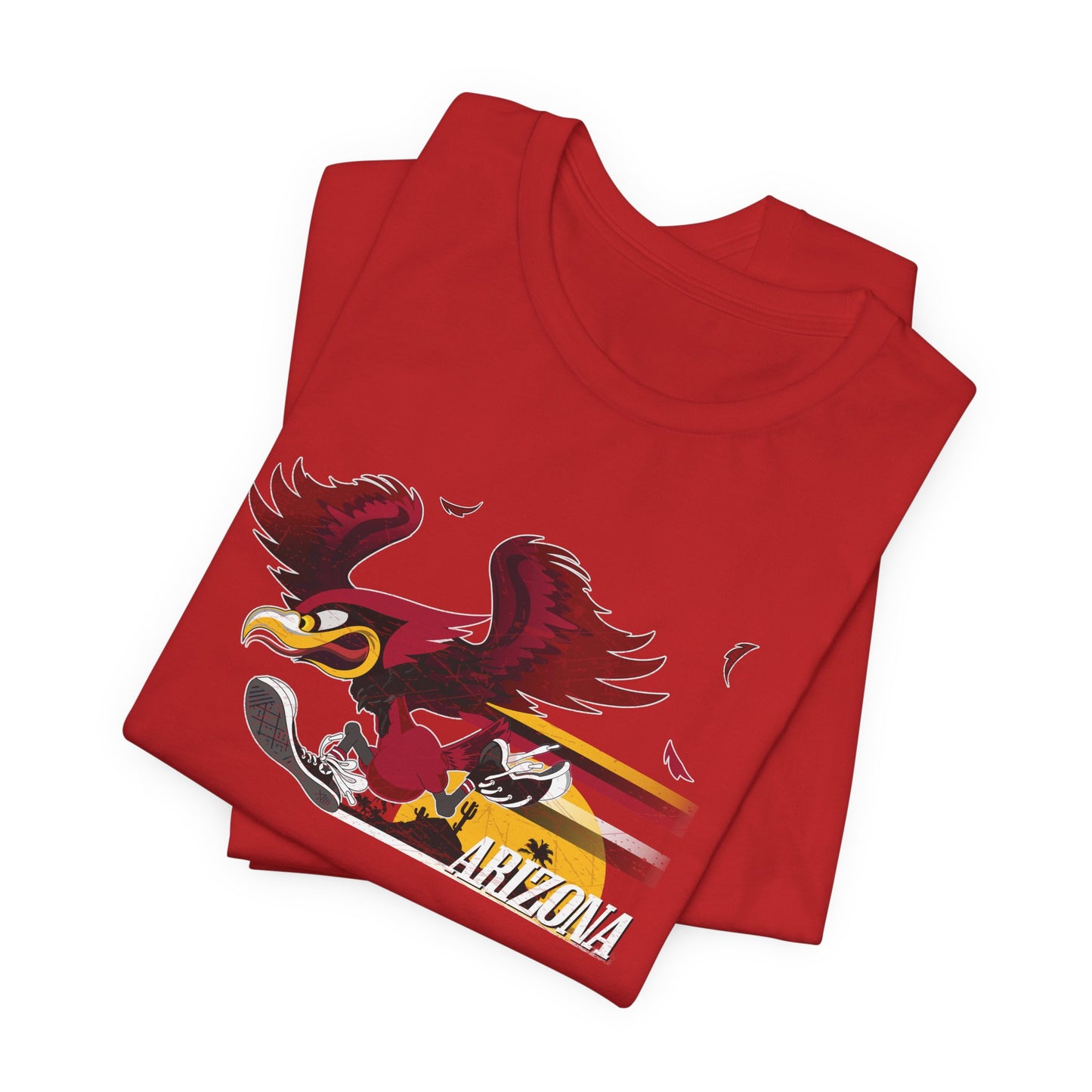 Gas Pump Cardinal (for Arizona fans) - Unisex Jersey Short Sleeve Tee