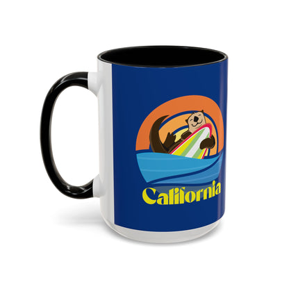 Board Bandit in honor of Sea Otter #841 - Accent Coffee Mug, 11oz