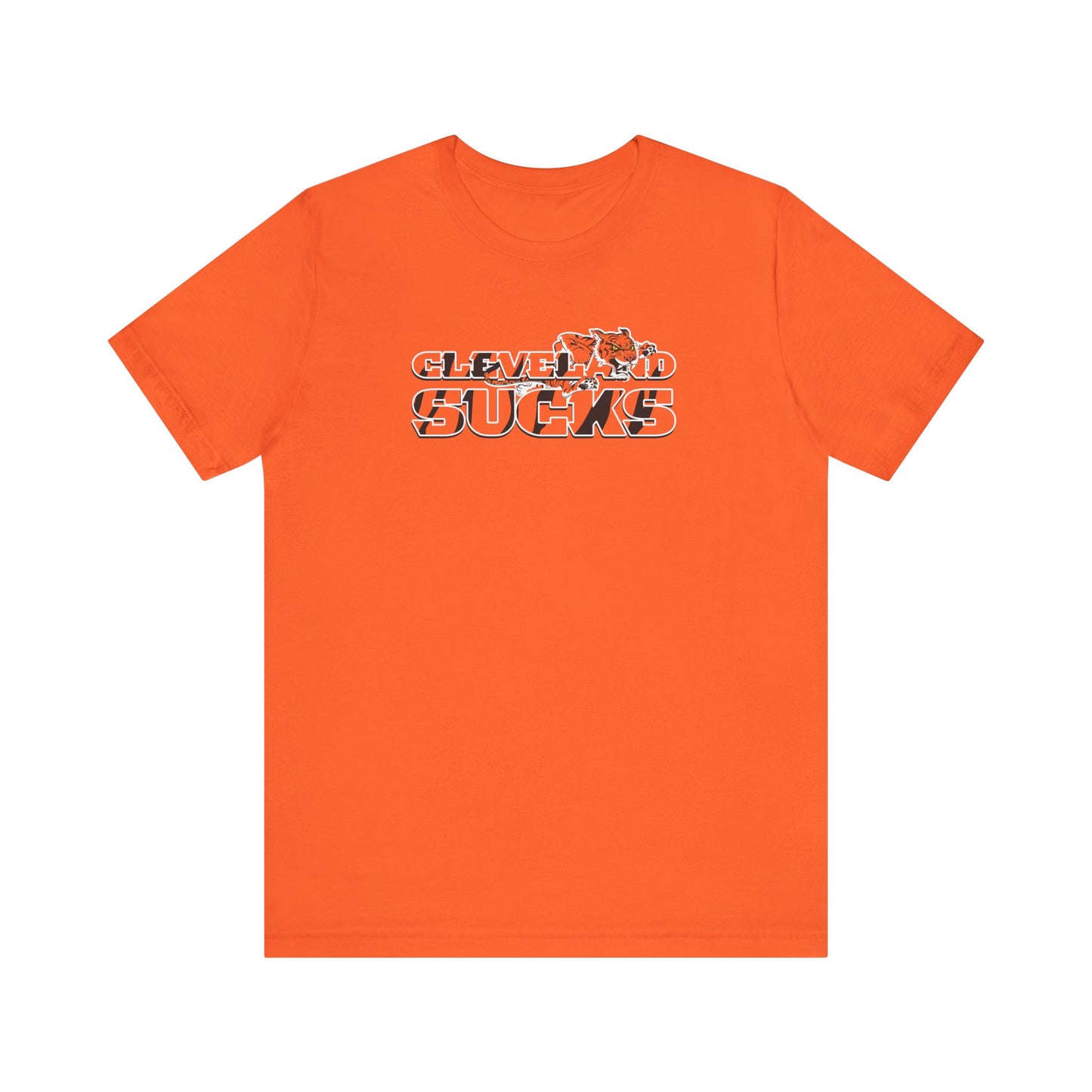 Cleveland Sucks, Doesn't Even Know Colors (for Cincinnati fans) - Unisex Jersey Short Sleeve Tee