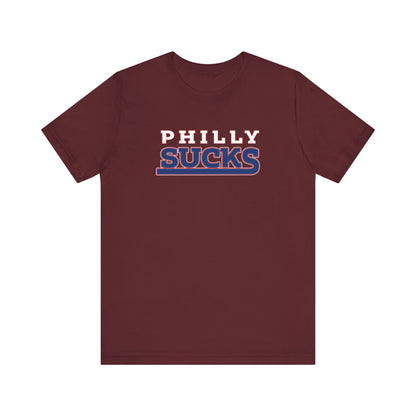 Philly Sucks (for New York fans) - Unisex Jersey Short Sleeve Tee