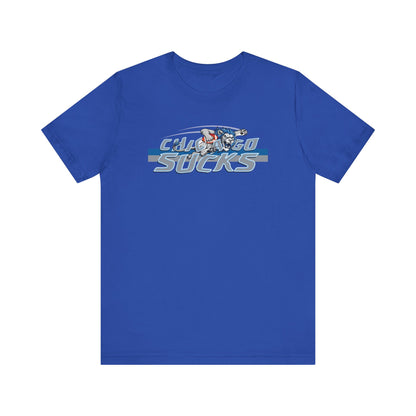 Chicago Sux (for Detroit fans) - Unisex Jersey Short Sleeve Tee