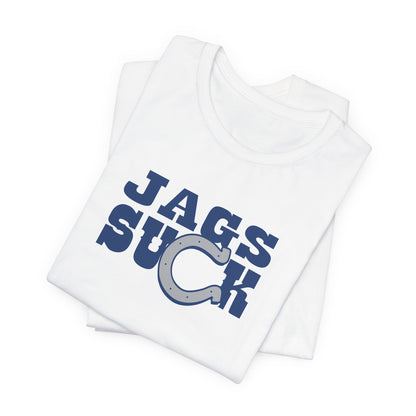 Jacksonville Sux (for Indianapolis fans) - Unisex Jersey Short Sleeve Tee