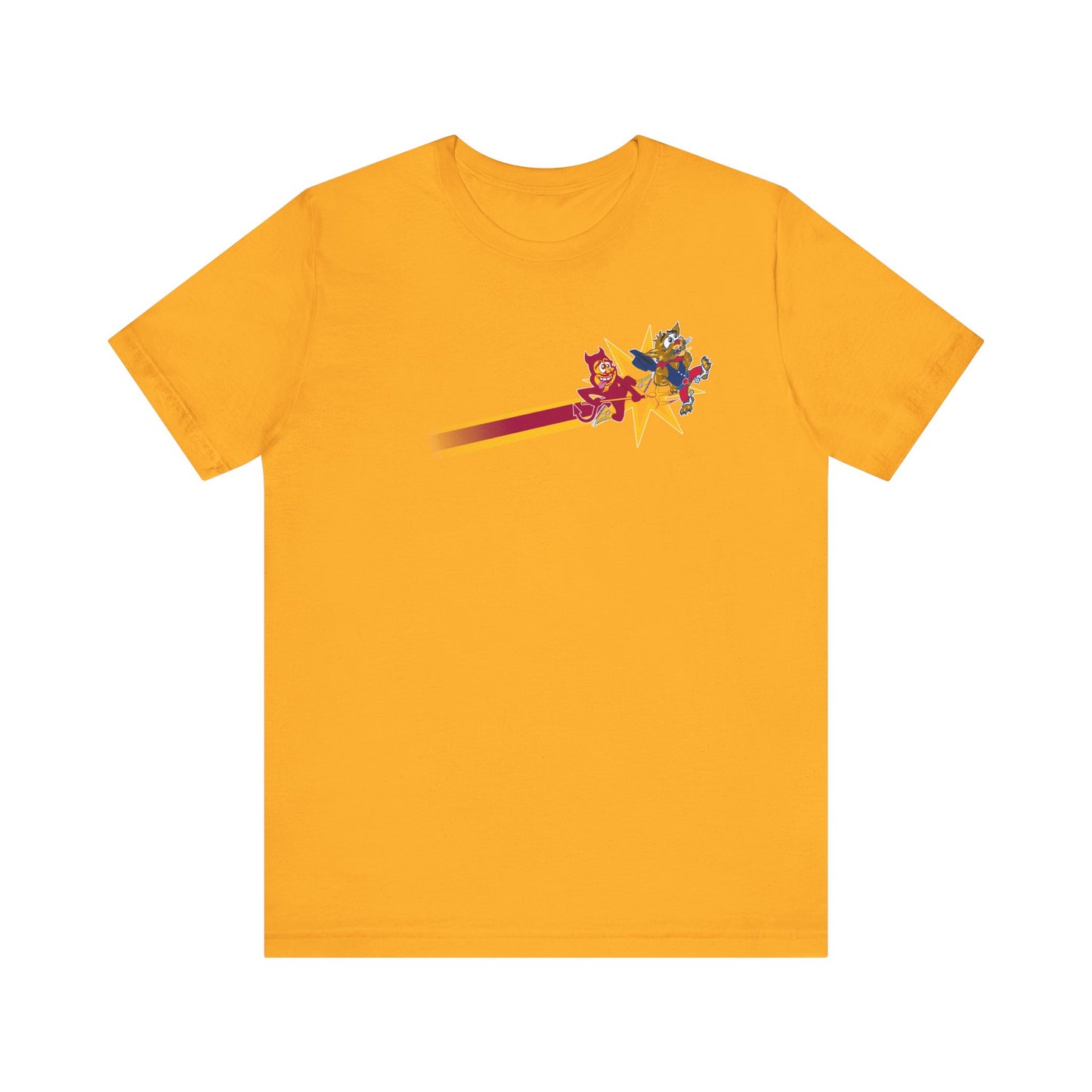 Sporky Forkin' A Pussycat (for Tempe fans) - Unisex Jersey Short Sleeve Tee