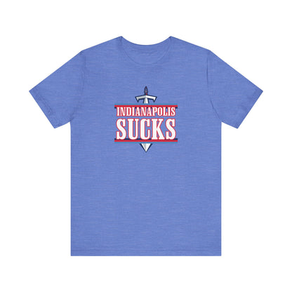 Indianapolis Suck (for Tennessee fans) - Unisex Jersey Short Sleeve Tee