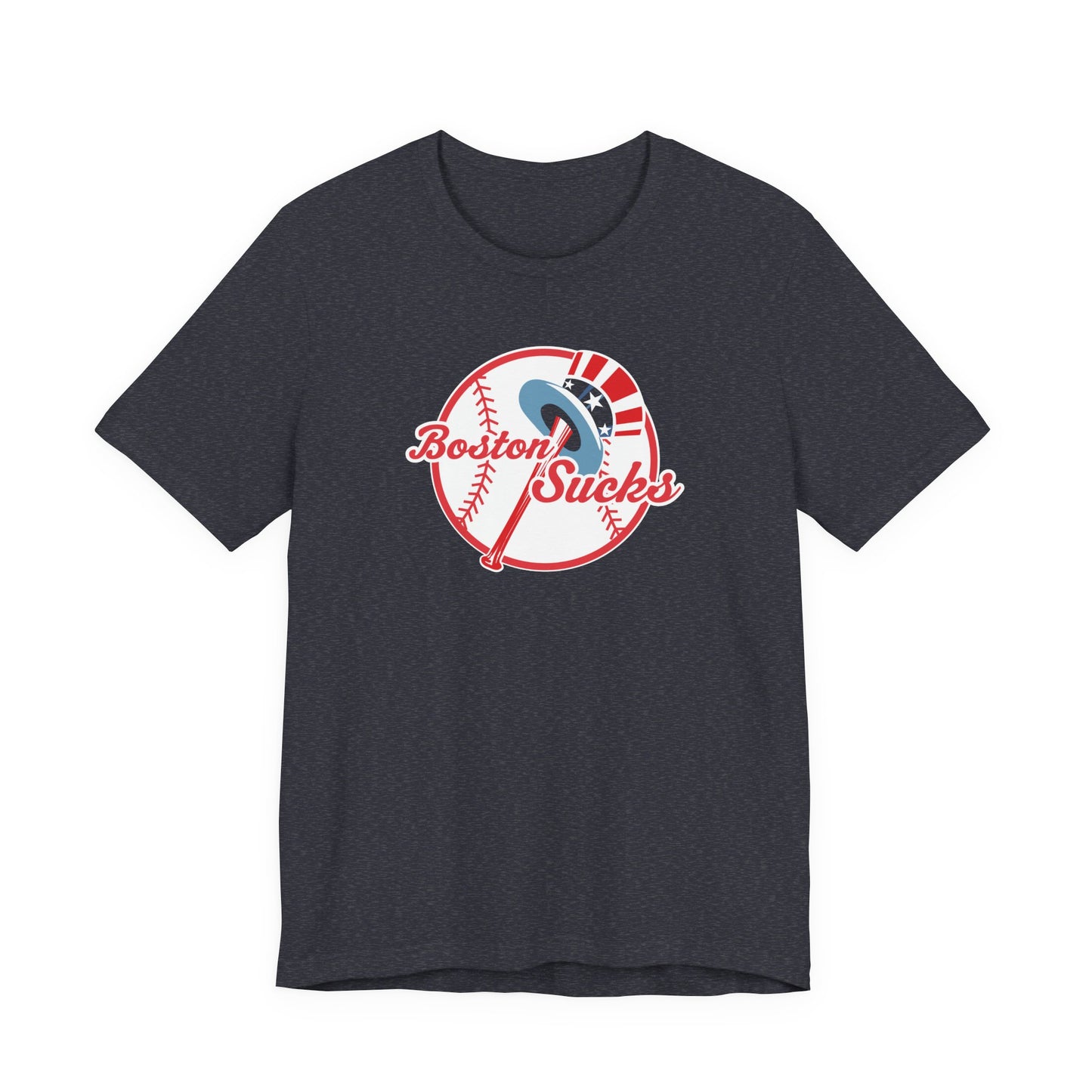 Boston Sucks (for NYC fans) - Unisex Jersey Short Sleeve Tee