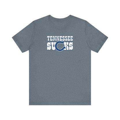 Tennis See Sux (for Indianapolis fans) - Unisex Jersey Short Sleeve Tee