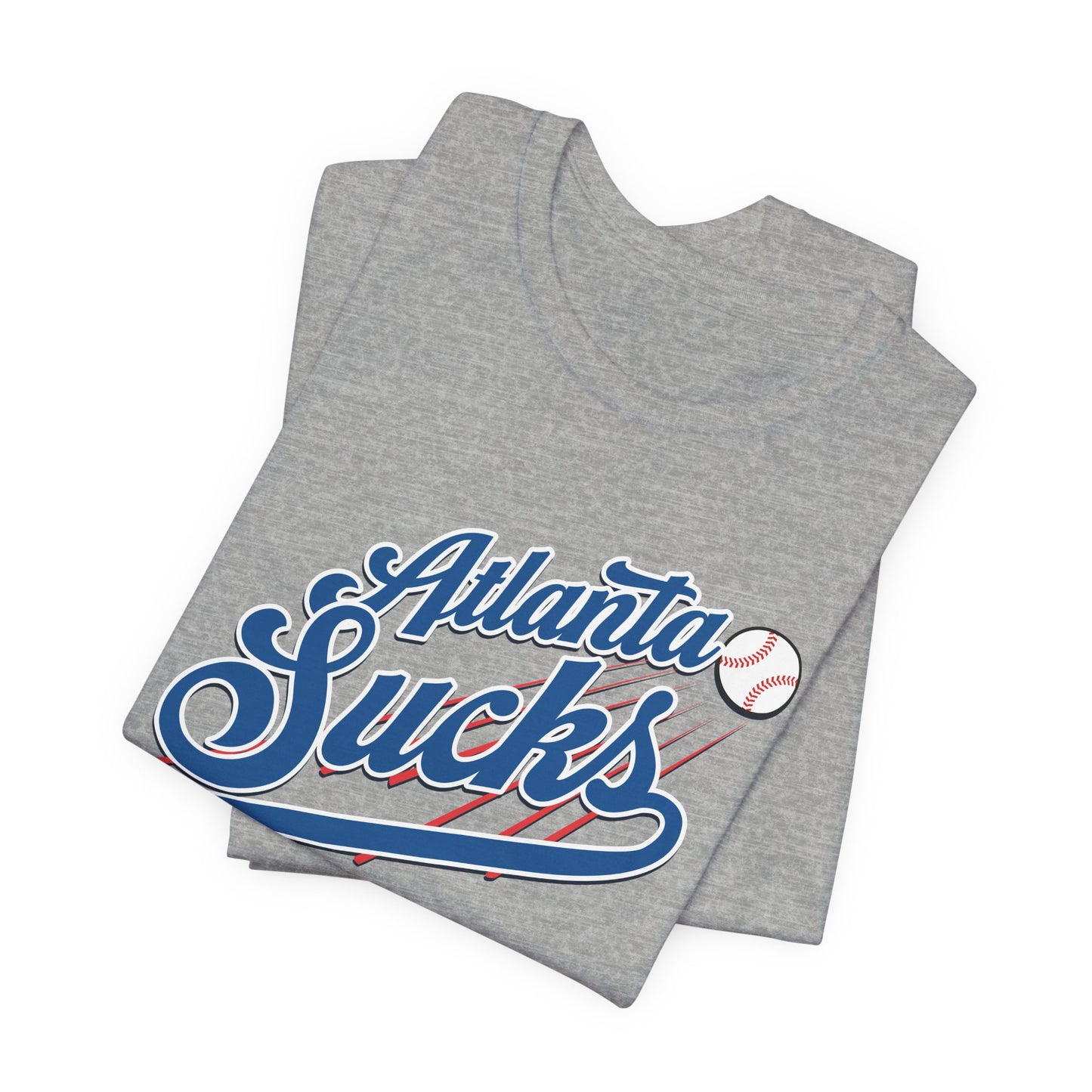 Atlanta Sucks (for L.A. fans) - Unisex Jersey Short Sleeve Tee