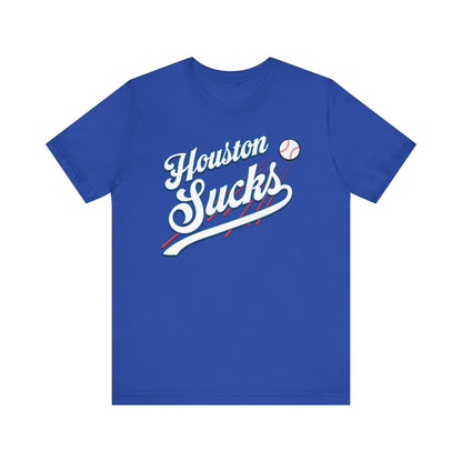 Houston Sucks (for L.A. fans) - Unisex Jersey Short Sleeve Tee