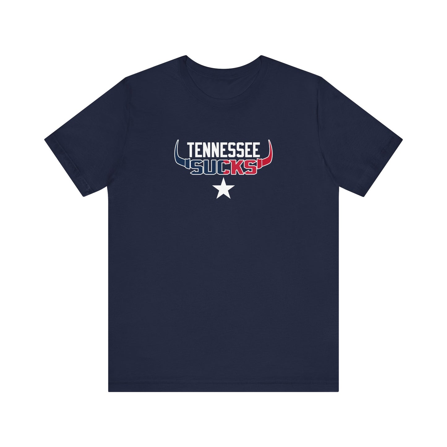 That Nashville Team Sux (for Houston fans) - Unisex Jersey Short Sleeve Tee