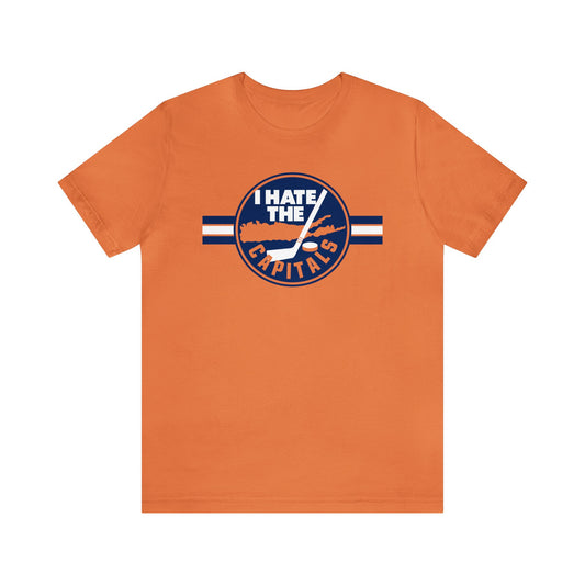 Caps Hater (for Islander fans) - Unisex Jersey Short Sleeve Tee