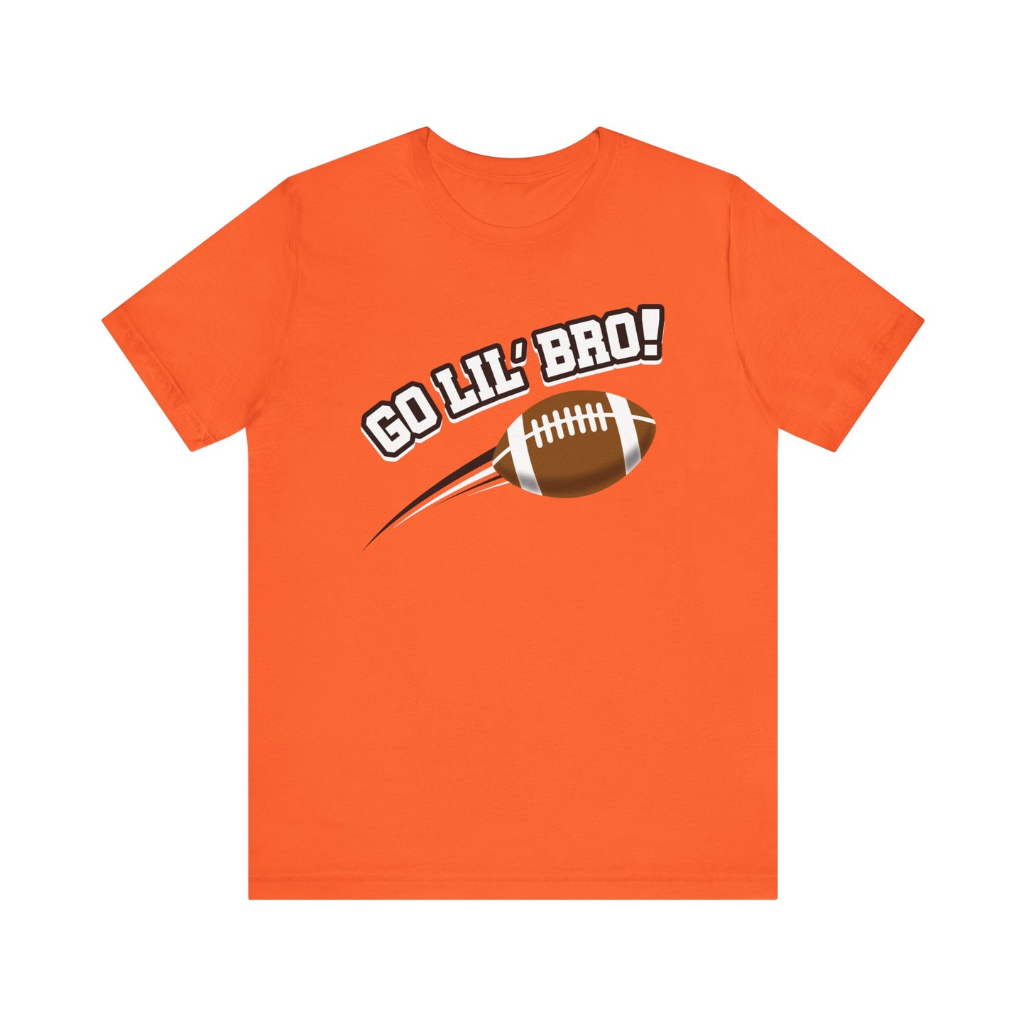 Go Lil' Bro! (Sibling Revelry Football) - Unisex Jersey Short Sleeve Tee