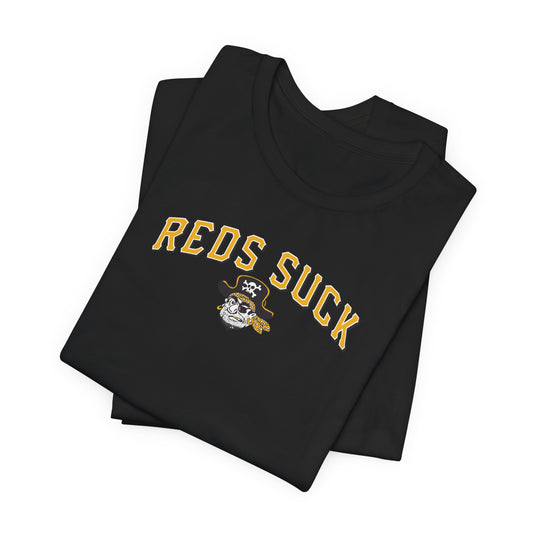 Cincinnati Sucks (for Pirates fans) - Unisex Jersey Short Sleeve Tee