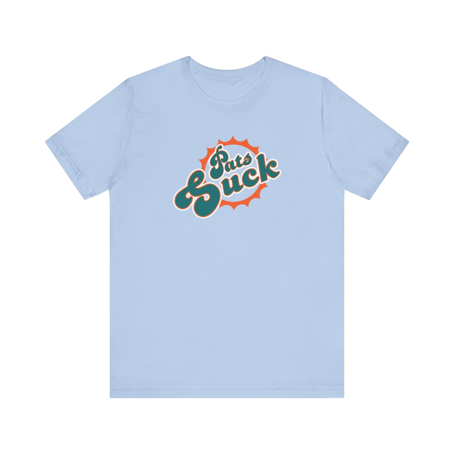 I Hate Patricks & Patricias, and all the pats (for Miami fans) - Unisex Jersey Short Sleeve Tee