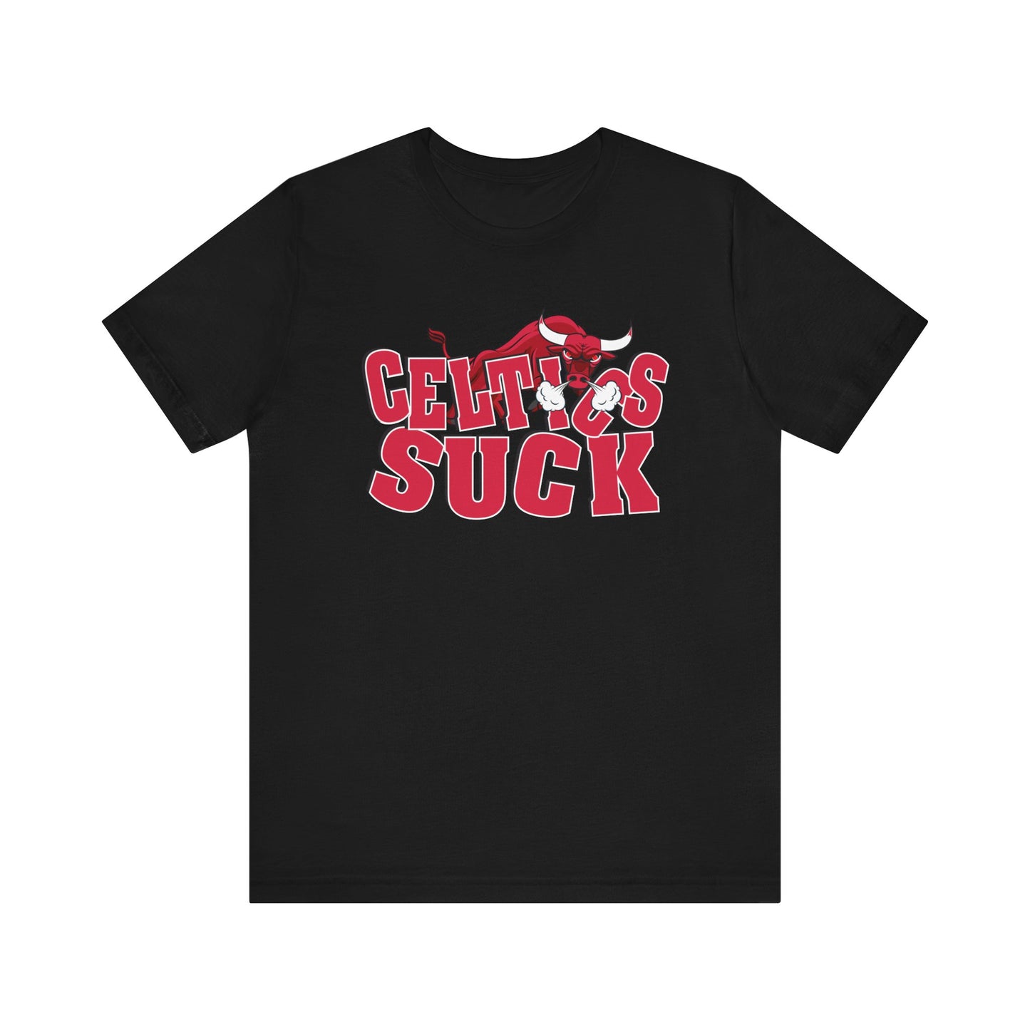 That Green Leprechaun Team Sucks (for Bulls fans) - Unisex Jersey Short Sleeve Tee