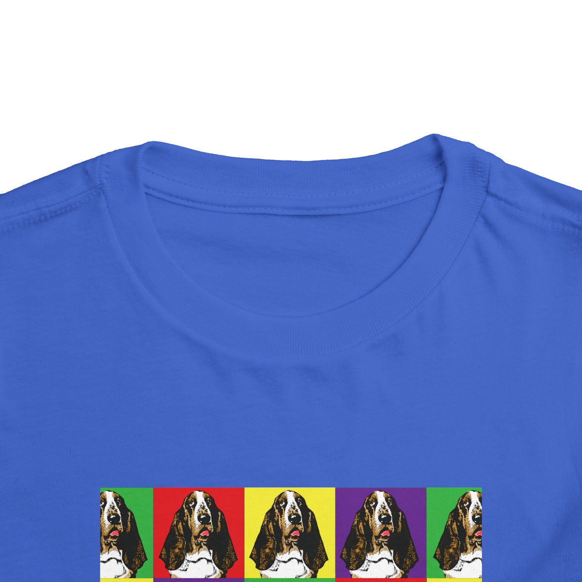 Basset Hound Pop Art - Toddler Tee