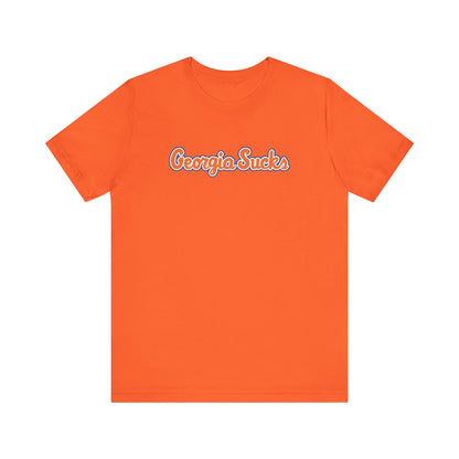 Georgia Sucks (for Florida fans) - Unisex Jersey Short Sleeve Tee