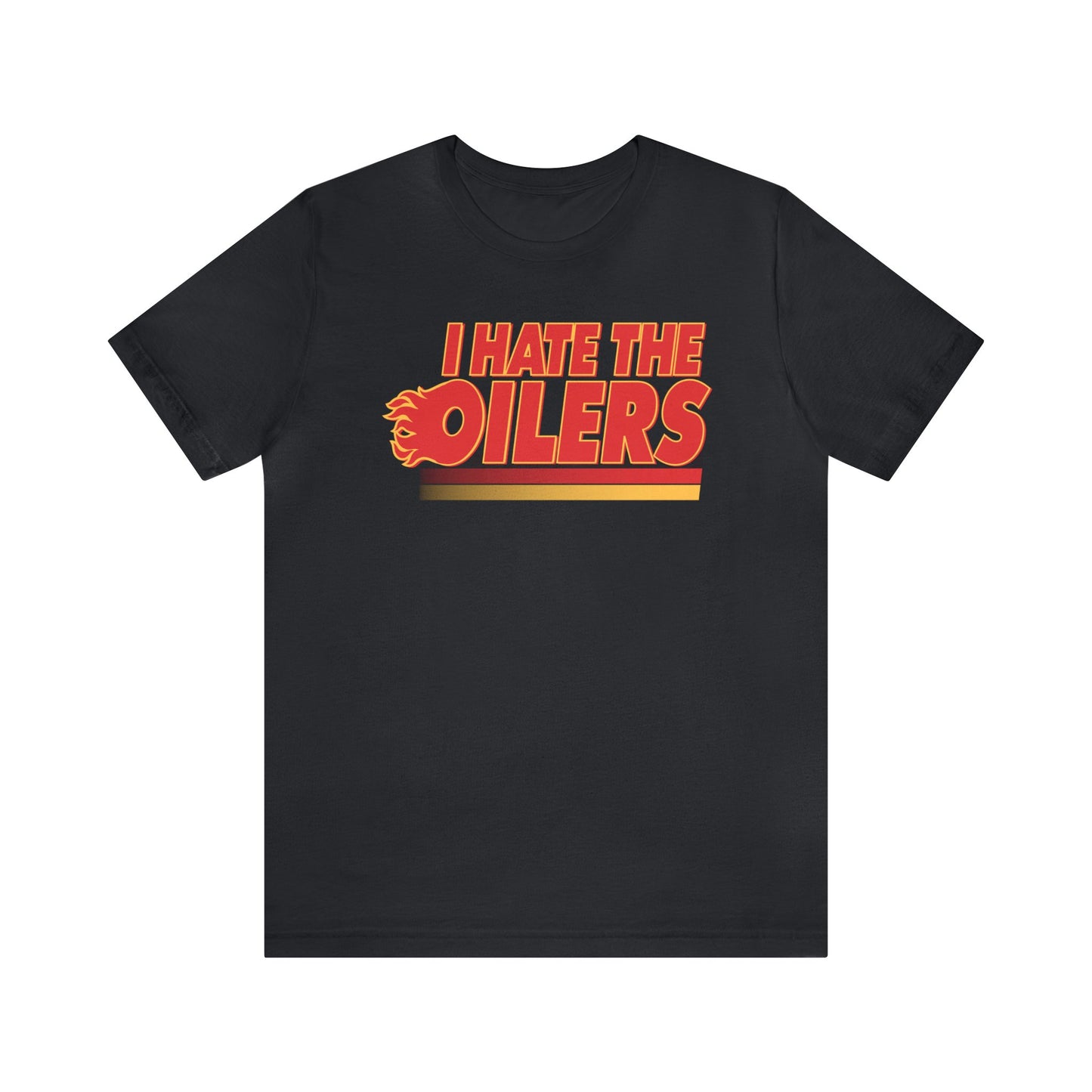 The OylErs Suck (for Calgary fans) - Unisex Jersey Short Sleeve Tee