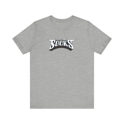 New Yorks Sux (for Philadelphia fans) - Unisex Jersey Short Sleeve Tee