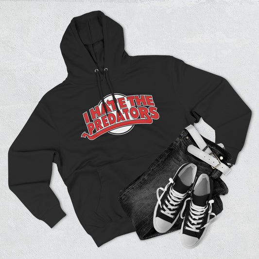 I Hate The Preds (for Jersey fans) - Black Hoodie