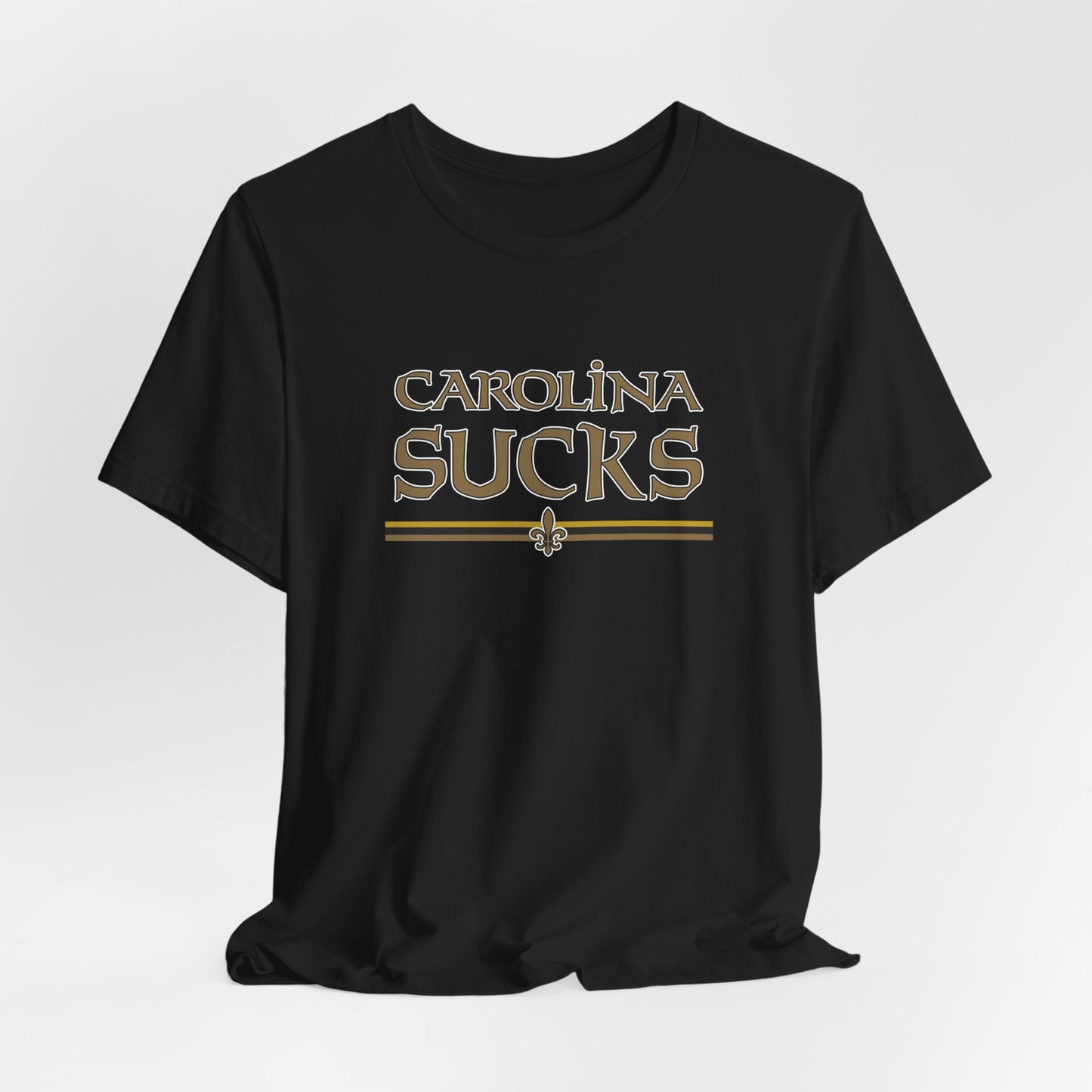 Carolina Sucks (for New Orleans fans) - Unisex Jersey Short Sleeve Tee
