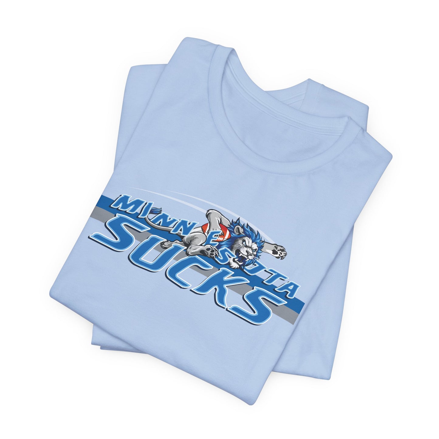 Minnesota Sux (for Detroit fans) - Unisex Jersey Short Sleeve Tee