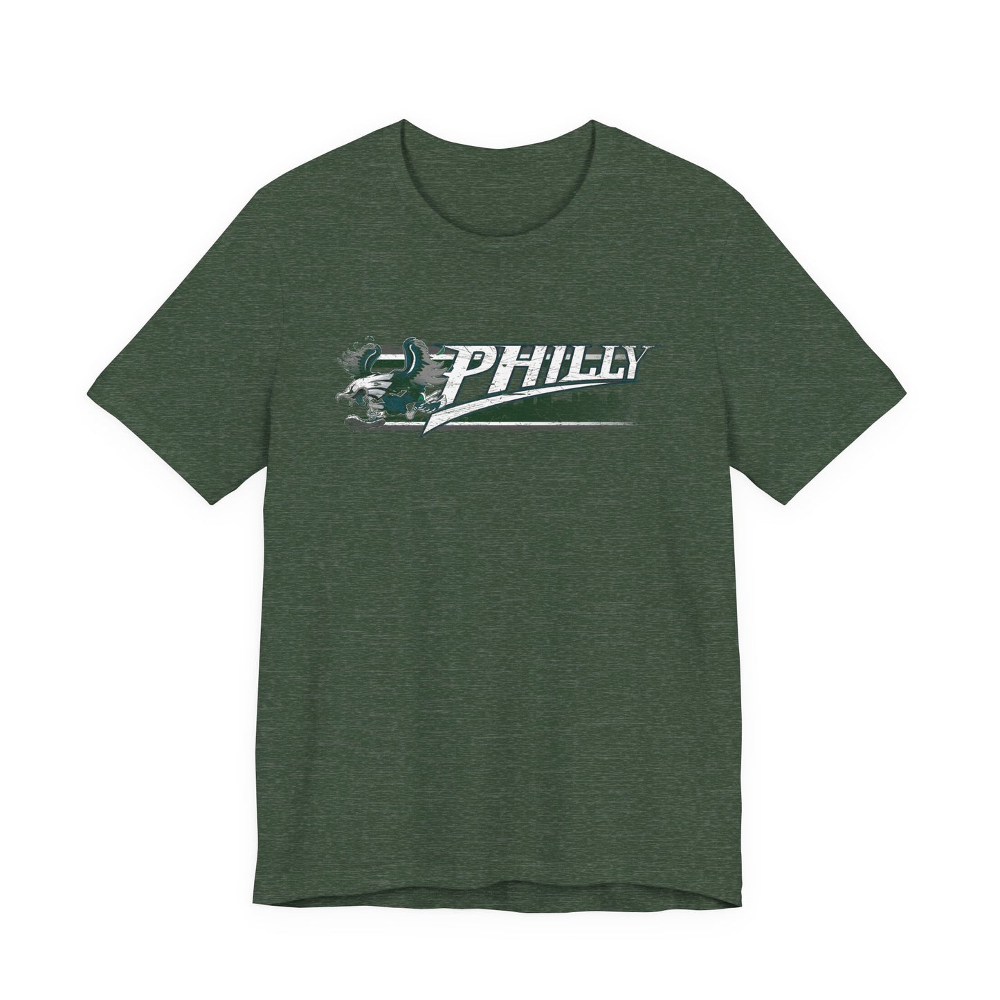 Gas Pump Eagle Swooshing (for Philly fans) - Unisex Jersey Short Sleeve Tee