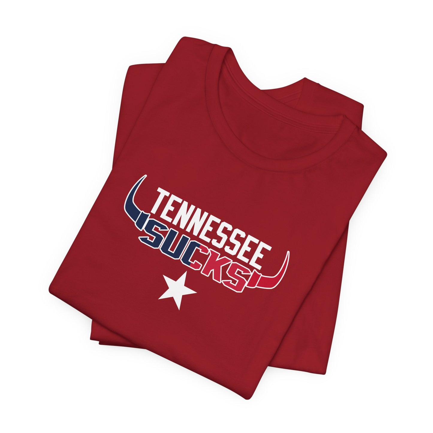 That Nashville Team Sux (for Houston fans) - Unisex Jersey Short Sleeve Tee