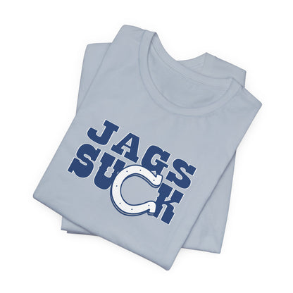 Jacksonville Sux (for Indianapolis fans) - Unisex Jersey Short Sleeve Tee