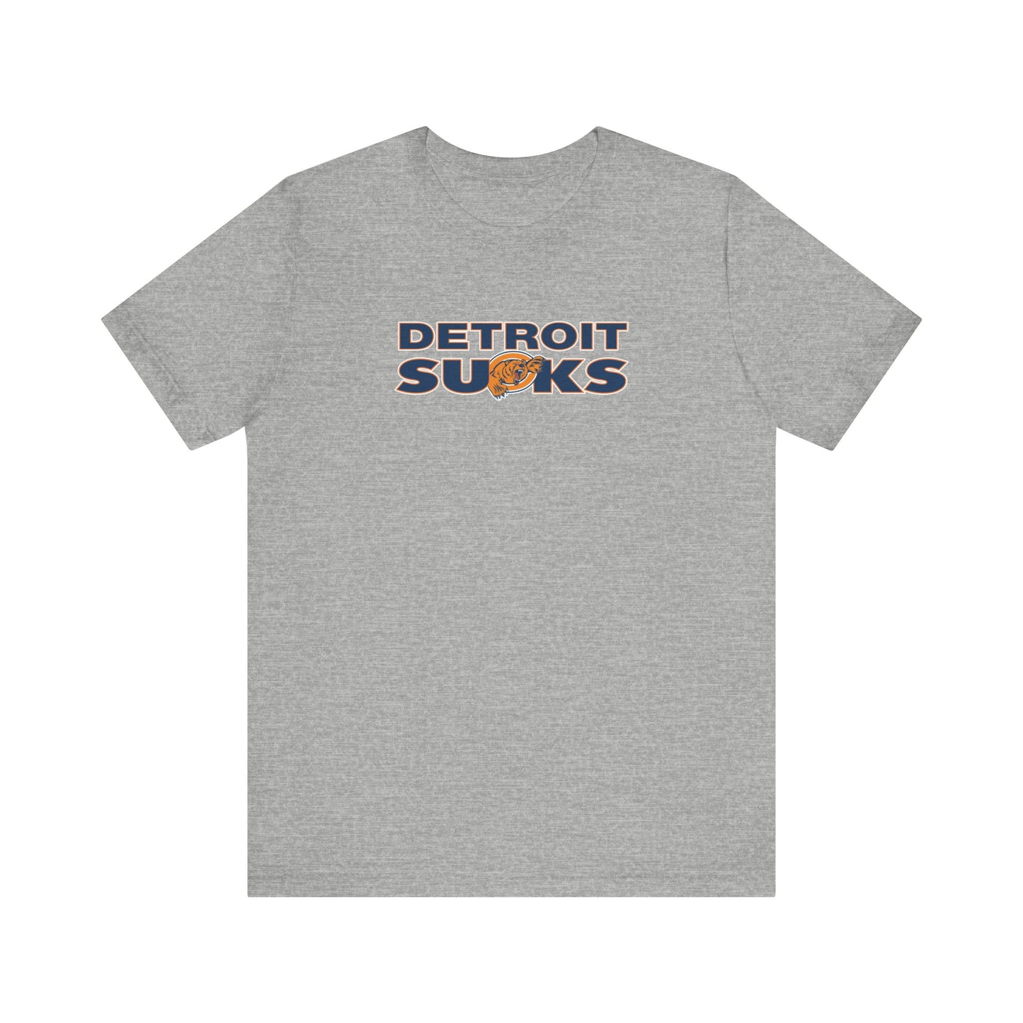 Deetroyt Sucks (for Chicago fans) - Unisex Jersey Short Sleeve Tee