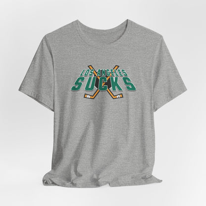 I Hate L.A. (for Anaheim fans) - Unisex Jersey Short Sleeve Tee